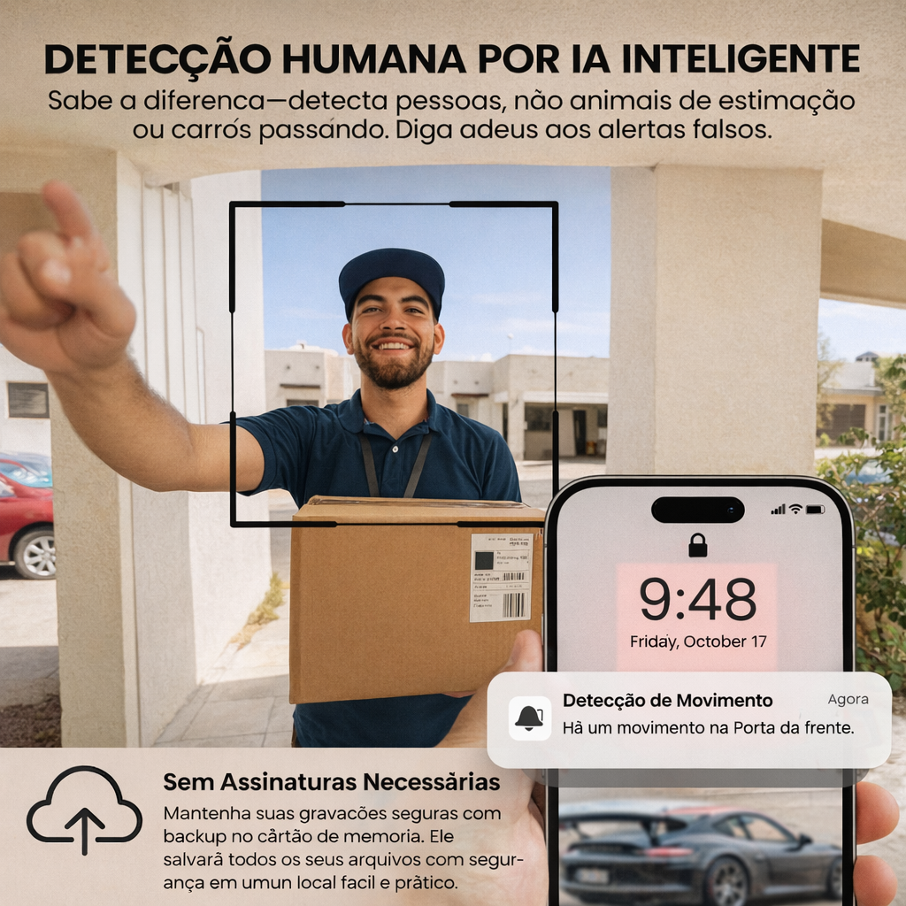 CymboldSafeView - A câmara de janela mais inteligente para a sua casa