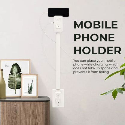 Extensor giratório de tomada eléctrica