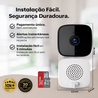 CymboldSafeView - A câmara de janela mais inteligente para a sua casa
