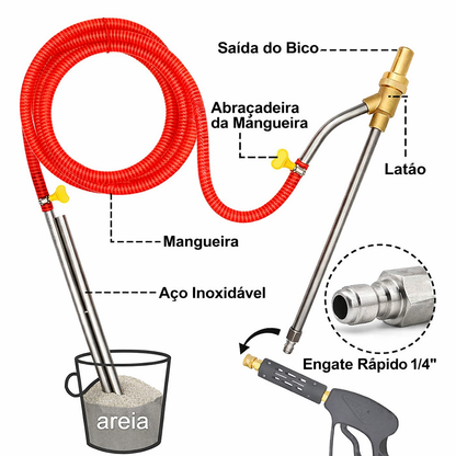 KIT DE JATEAMENTO DE AREIA
