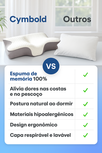 Cymbold™ Almofada de alívio premium